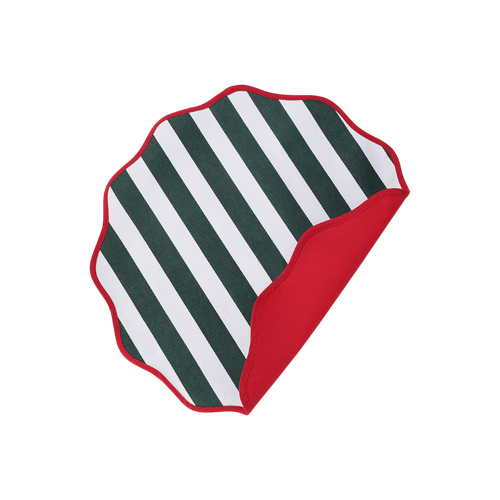 Салфетка под приборы Trendy Christmas 40 см | зеленый