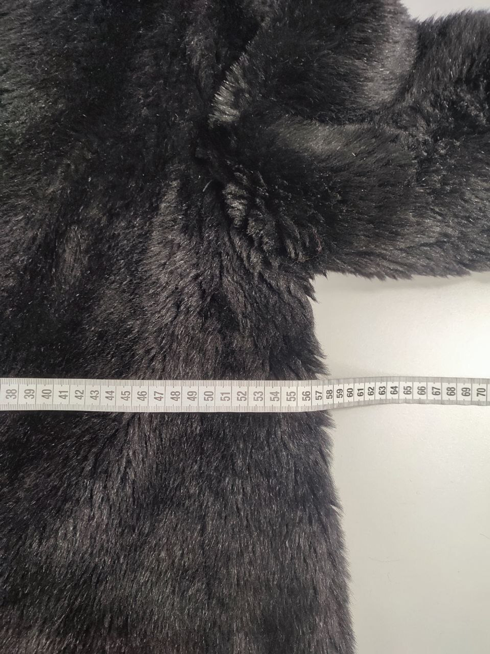 Шуба длинная из искуственного меха 52-54 размер