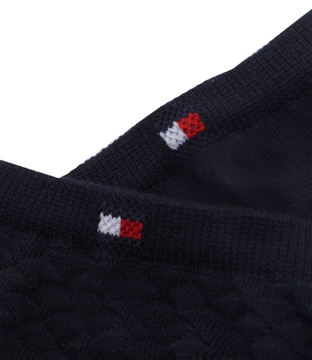 Носки 2 пары TH WOMEN SNEAKER 2P CF2Y Tommy Hilfiger - темно-синий(701227564)