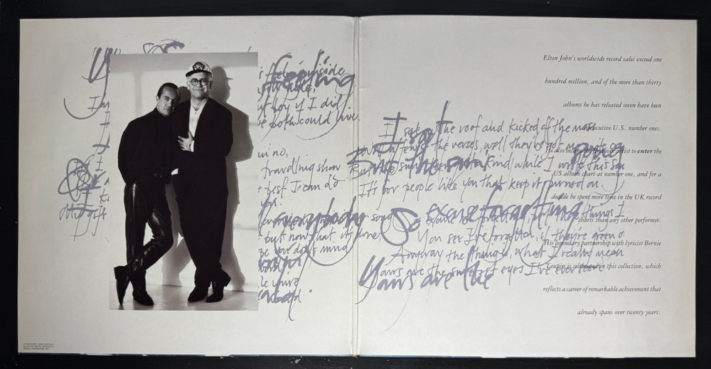 Elton John - The Very Best Of Elton John 2LP (Европа 1990г.)