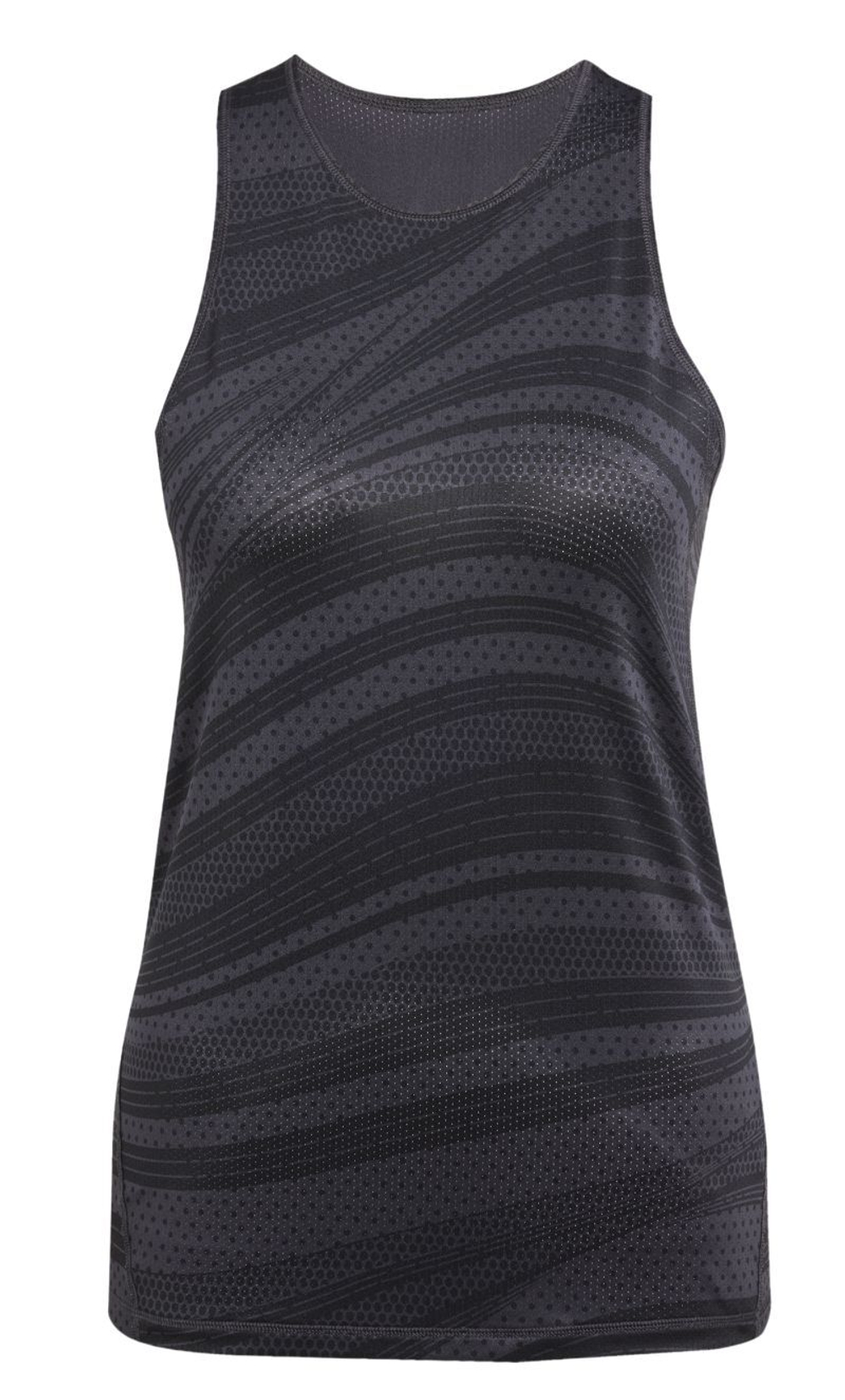 Женский топ теннисный Adidas Club Tennis Climacool Graphic Tank - черный