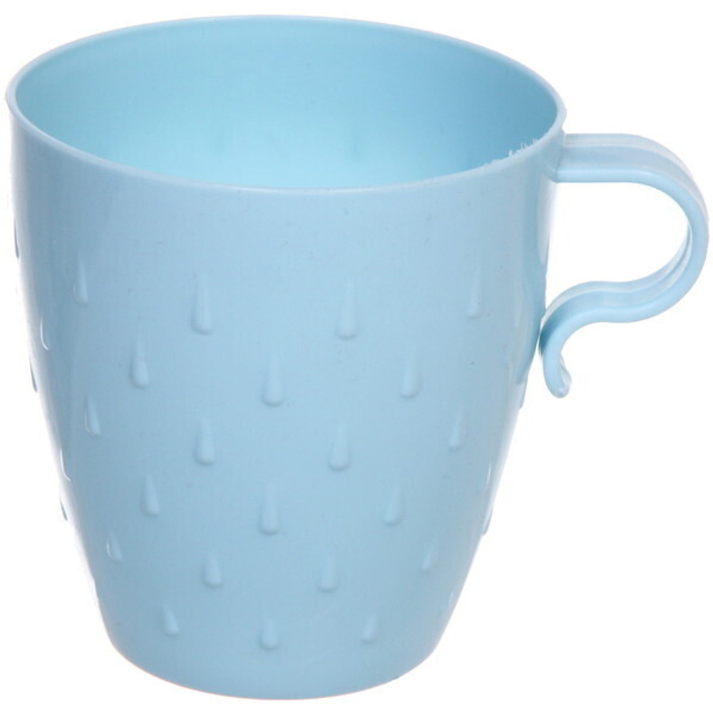 Кружка пластиковая 300мл «Капельки»