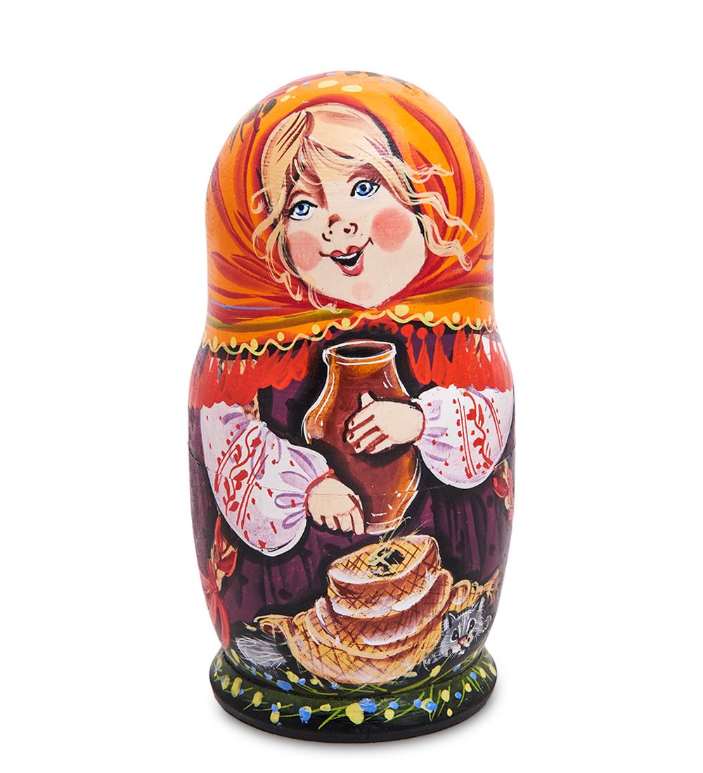 Народные промыслы МР-13/ 3-J Матрешка 5м «Семейка Большая»