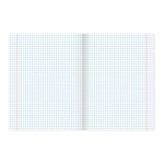 Тетрадь 12 л. BRAUBERG КЛАССИКА NEW клетка, обложка картон, СИНЯЯ, 105686