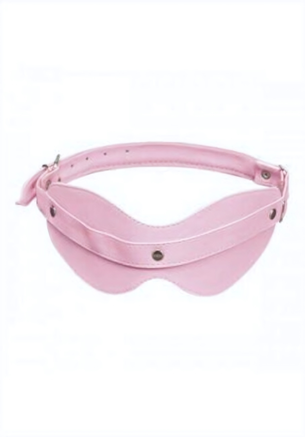 Маска розовая из искуственной кожи (Цвет: розовый)