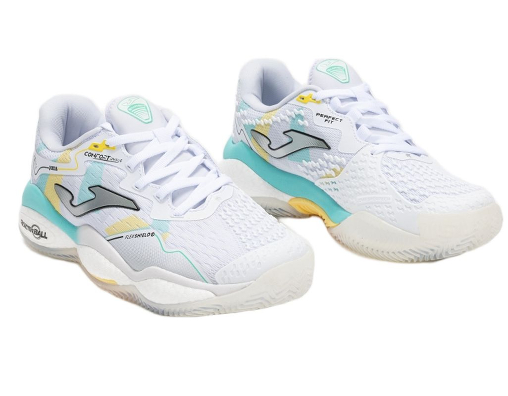 Женские кроссовки для Падел Joma Smash Lady 2532 - white/blue