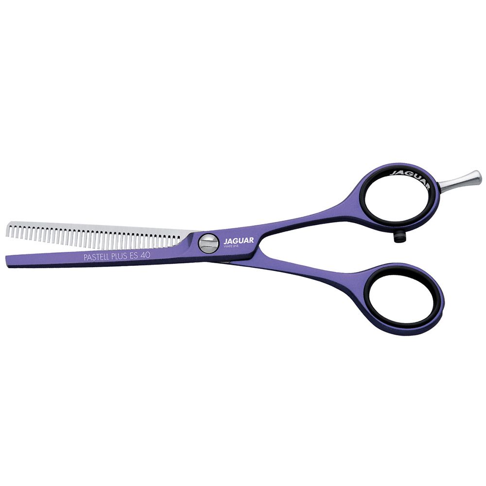 Ножницы филировочные Jaguar White Line Pastell Plus ES40 Viola 5.0"