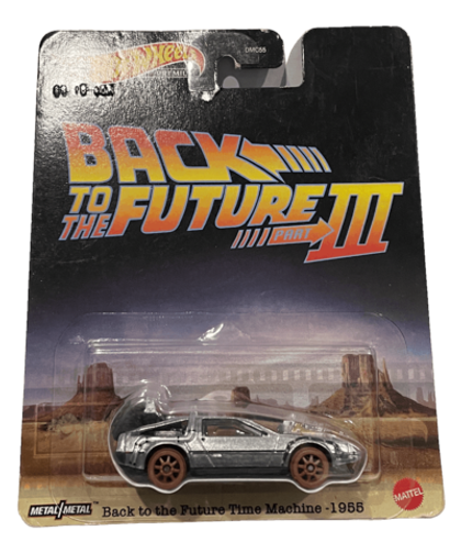 Hot Wheels Premium Back To The Future III Time Machine - 1955 (2022)