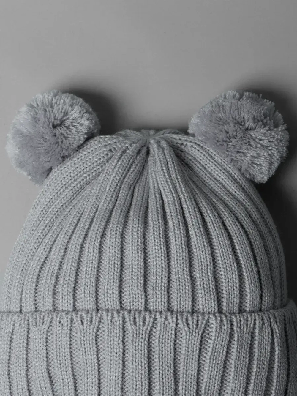 Шапка с завязками и снуд детская, осень