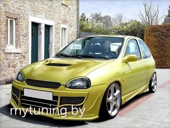 Передний бампер TORNADO Opel Corsa B