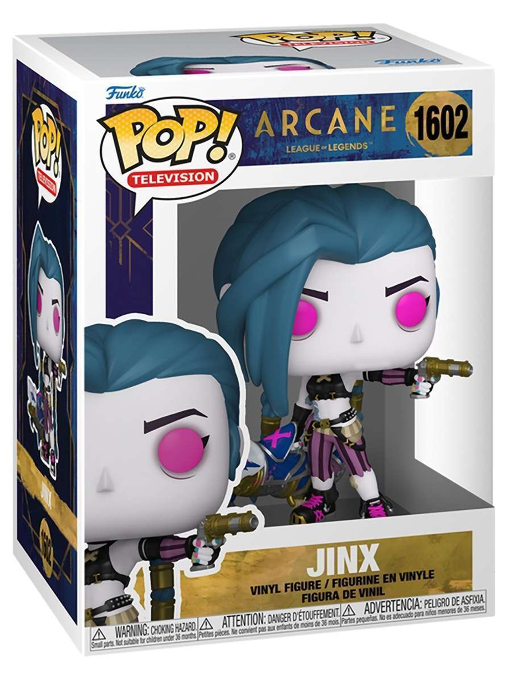 Фигурка Funko POP! TV Arcane League of Legends Jinx (1602) 75649