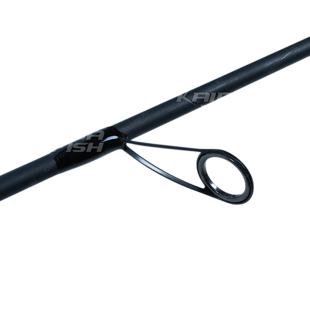 Спиннинг Kaida KAC-24H Captain 2.4м 20-60г 2секц. вес 205г Carbon Колец 7шт  Тр.длина 1.25м Ручка неопрен