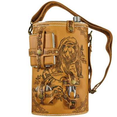 Подарочный набор из большой фляги с дополнительными предметами T64