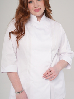 Китель поварской женский Бл-318к 3/4 клеон проф