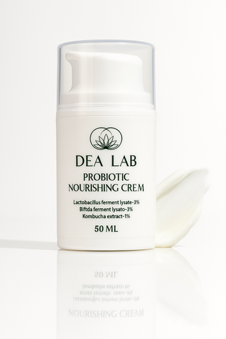 Питательный регенерирующий крем c комбучей и пробиотиками от DEA LAB