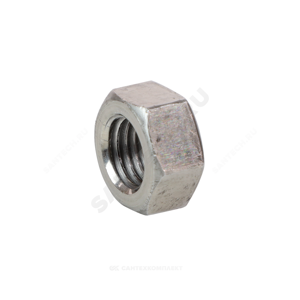 Гайка стальная М27 к.п. 5 шестигранная вес DIN 934 (5915/5927)