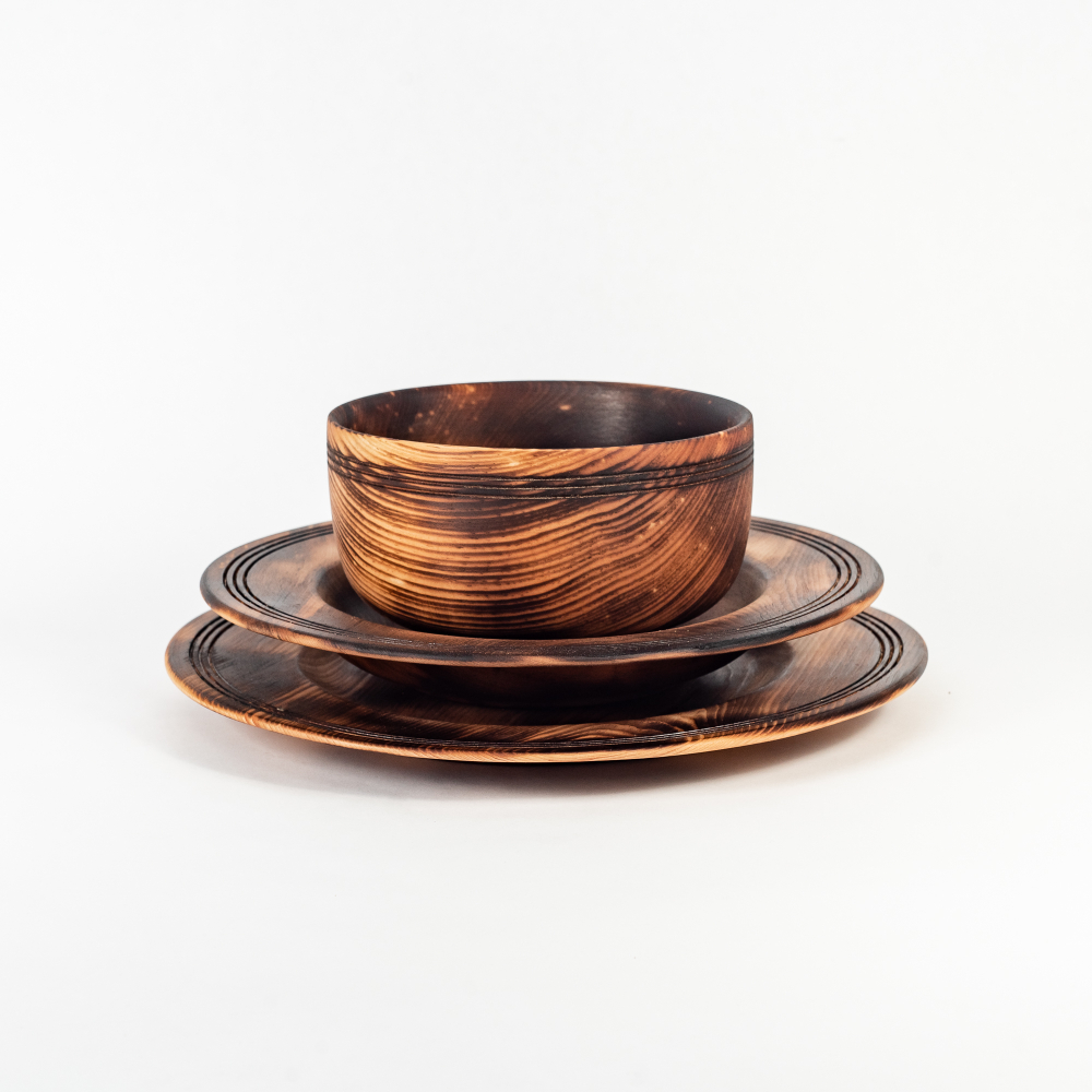 Набор посуды Art of Siberia из кедра серии Панада TN68