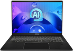 Ноутбук  MSI Summit E16 AI Studio A1VETG-017RU 16 ", Ultra, 16 Гб RAM, 1 Тб SSD, Arc graphics, Черный