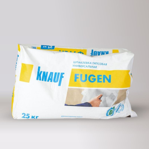 Шпаклевка гипсовая универсальная Кнауф Фуген, 25 кг