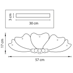 Потолочная люстра Lightstar LOBO 804020
