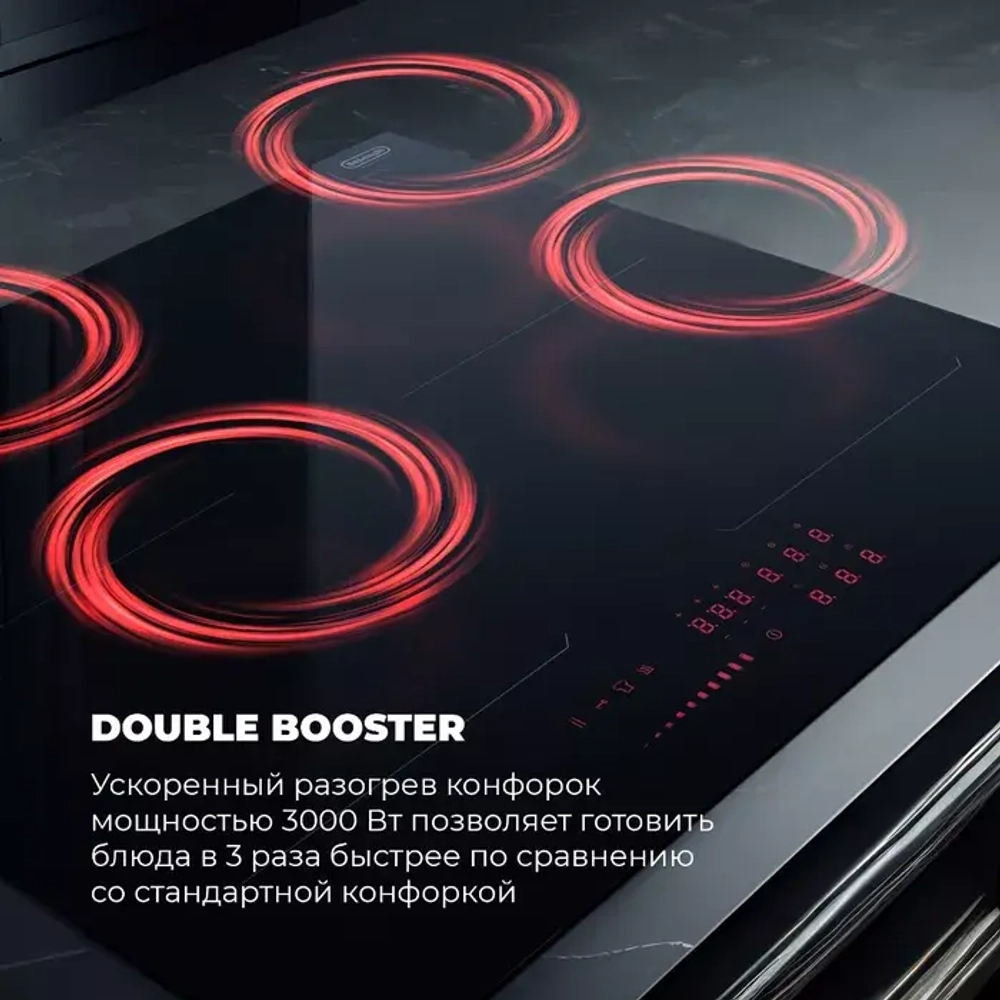 DeLonghi Индукционная варочная панель SLI 604 RUS