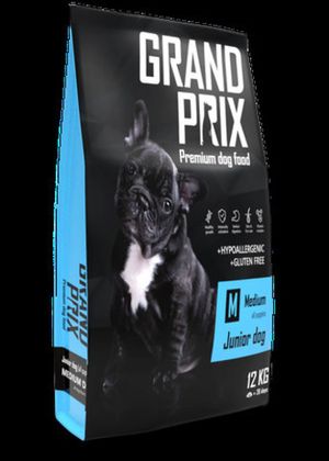 Сухой корм для щенков собак средних пород, Grand Prix Medium Junior