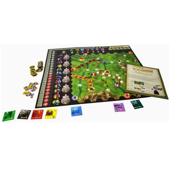 Настольная игра Steam. Железнодорожный магнат