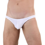 Сексуальные низкие трусы-слипы из хлопкового полотна (Размер: XXL) (Цвет: голубой)