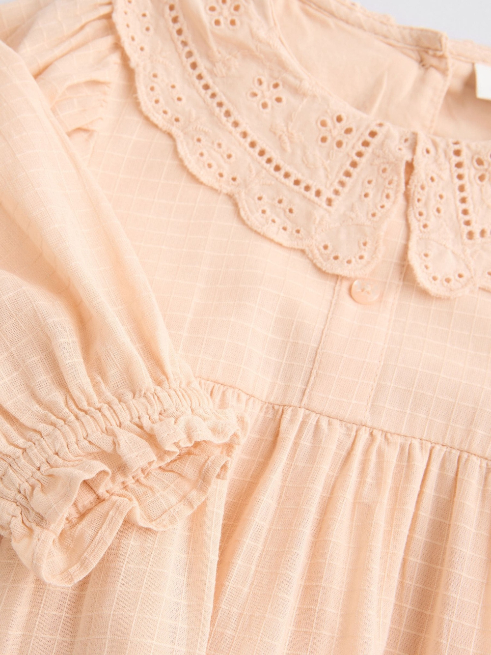 Боди с длинным рукавом для девочки Next AA8-201, Персиковый