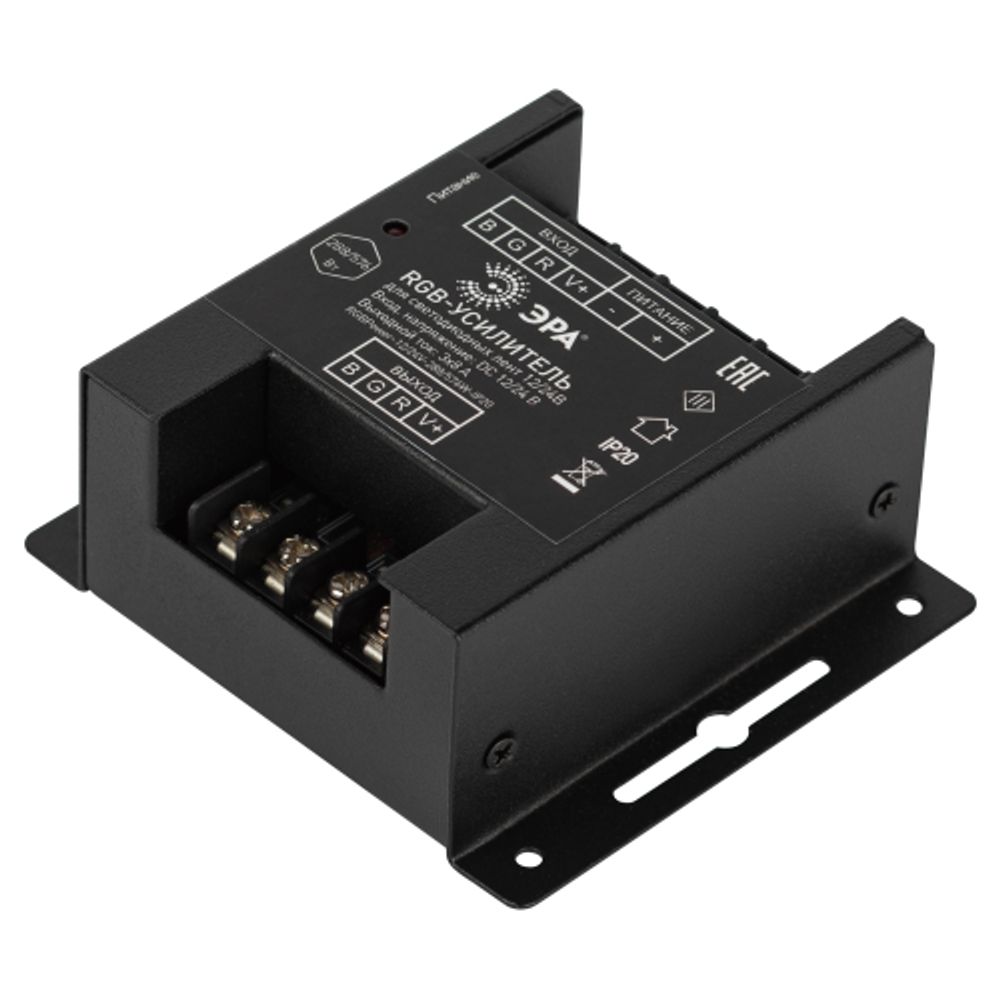 Усилитель сигнала ЭРА RGBPower -12/24V-288/576W-IP20 | Усилители для лент
