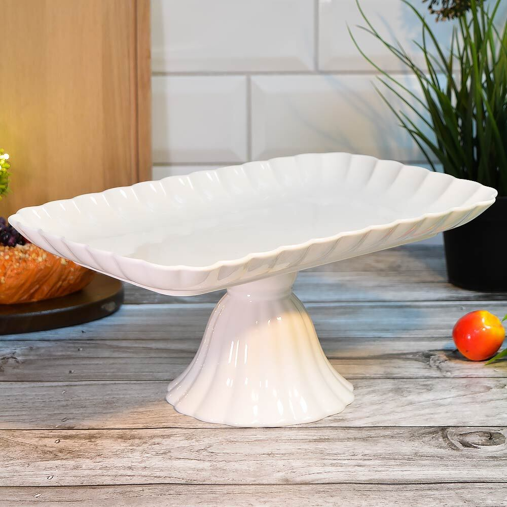 Фруктовница 30,5см на ножке, 202505