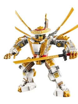 Конструктор Ниндзя Золотой робот RZ005