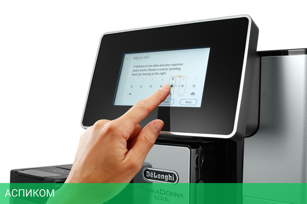 Кофемашина DeLonghi PrimaDonna Soul (ECAM610.55.SB)