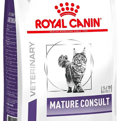 Royal Canin VET Mature Consult - диета для пожилых кошек старше 7 лет