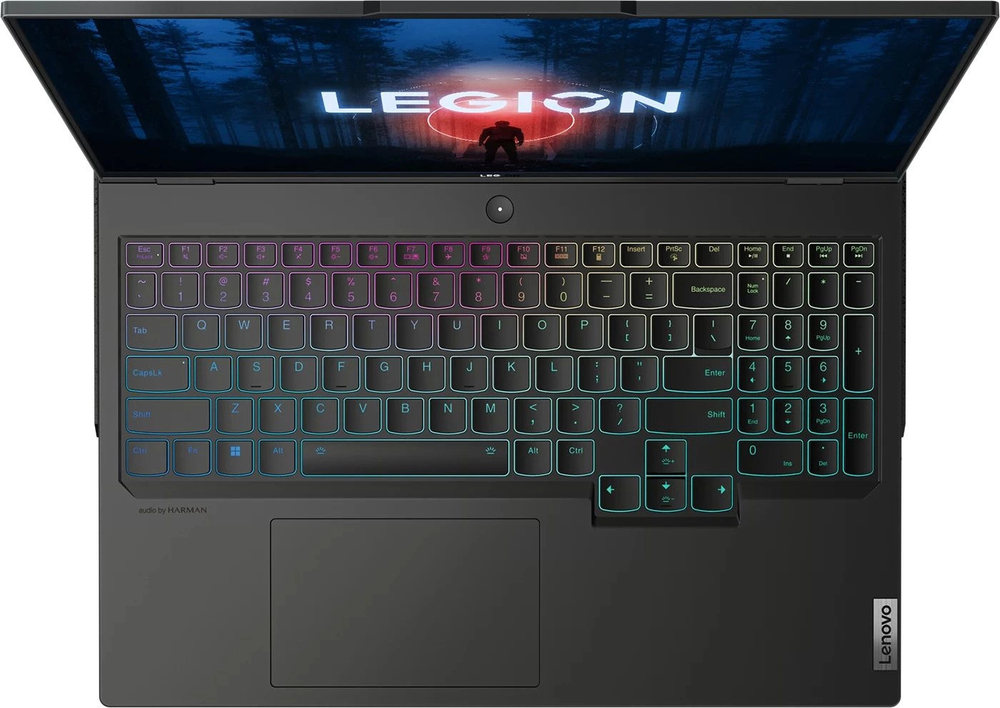 Ноутбук  Lenovo Legion Pro 5 16ARX8 16 ", Ryzen 5, 16 Гб RAM, 1 Тб SSD, GeForce RTX 4050, Темно-серый