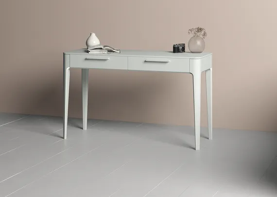 Консоль Type 2 ящика ширина 120 см (светло-серый)