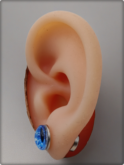 Серьги обманки на магнитах, серия "Глазки" (10мм). Без прокола ушей. Цена за пару. Бижутерия.