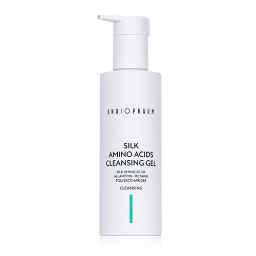 ANGIOPHARM Гель для умывания с аминокислотами шелка, 150 мл