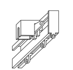 Профильный однорядный карниз СИМПЛ
