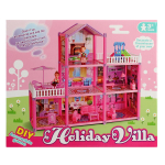 Дом для куклы с мебелью, коробка DSJ588-1