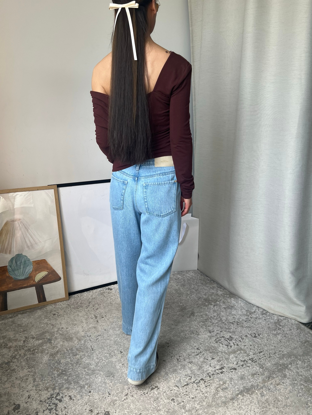 Трикотажная блузка Zara, L