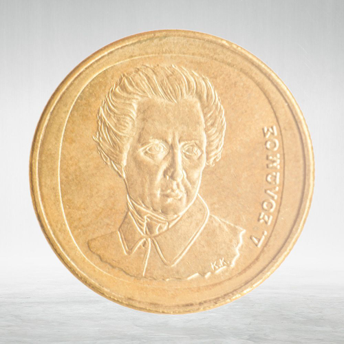 Greece, 20 Drachmes, 1990, XF