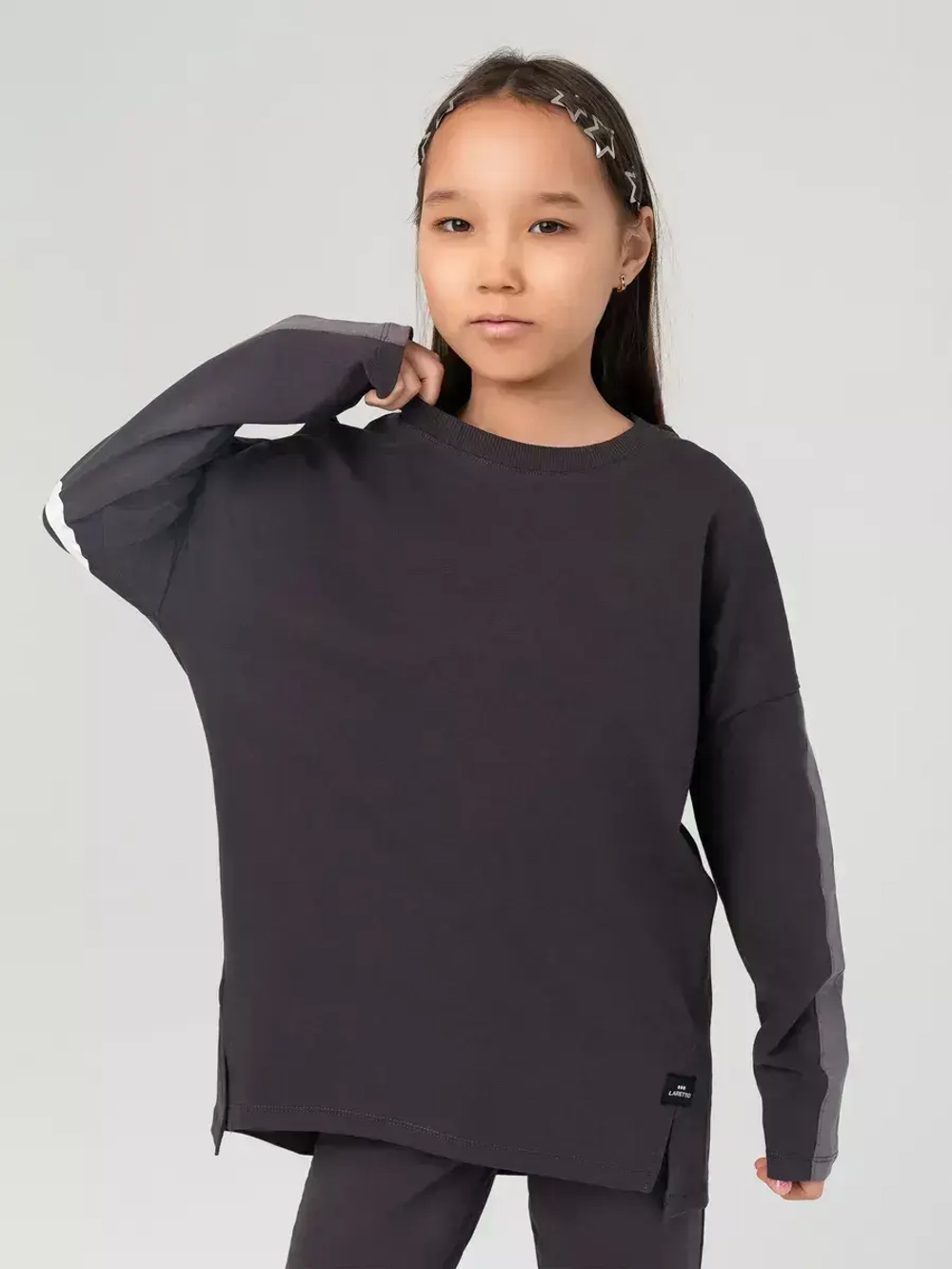 Спортивный костюм для девочки на весну с леггинсами