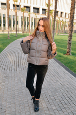 Короткая дутая зимняя куртка Nadya купить