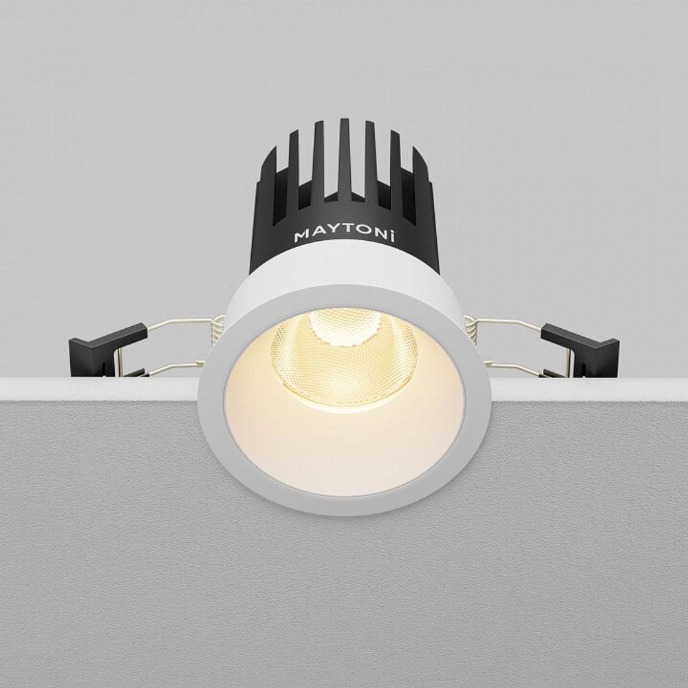 Встраиваемый светильник Maytoni Dip DL117-15W-2.7K-W