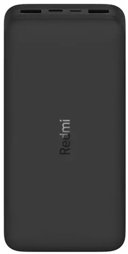 Портативный аккумулятор Xiaomi 20000 mAh Redmi 18W Fast Charge Power Bank VXN4304GL Black