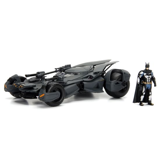 Jada Toys Toys Batman Машинка с Фигуркой 2.75"+1:24 Justice League Batmobile W/Batman 99232