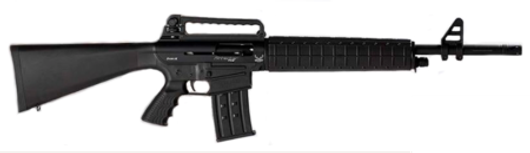 Охолощенный карабин 12 калибра AR-15 СО полуавтомат СХП 7,62х39 мм