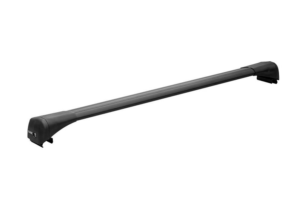 Багажник на крышу LUX BRIDGE черная для Mitsubishi ASX внедорожник 2010- (арт.792627+792795+793938)