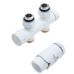 Узел подключения SCHLOSSER DUO-PLEX Бел.Проход.3/4 x М22x1,5 + 2 Ниппеля 1/2x3/4